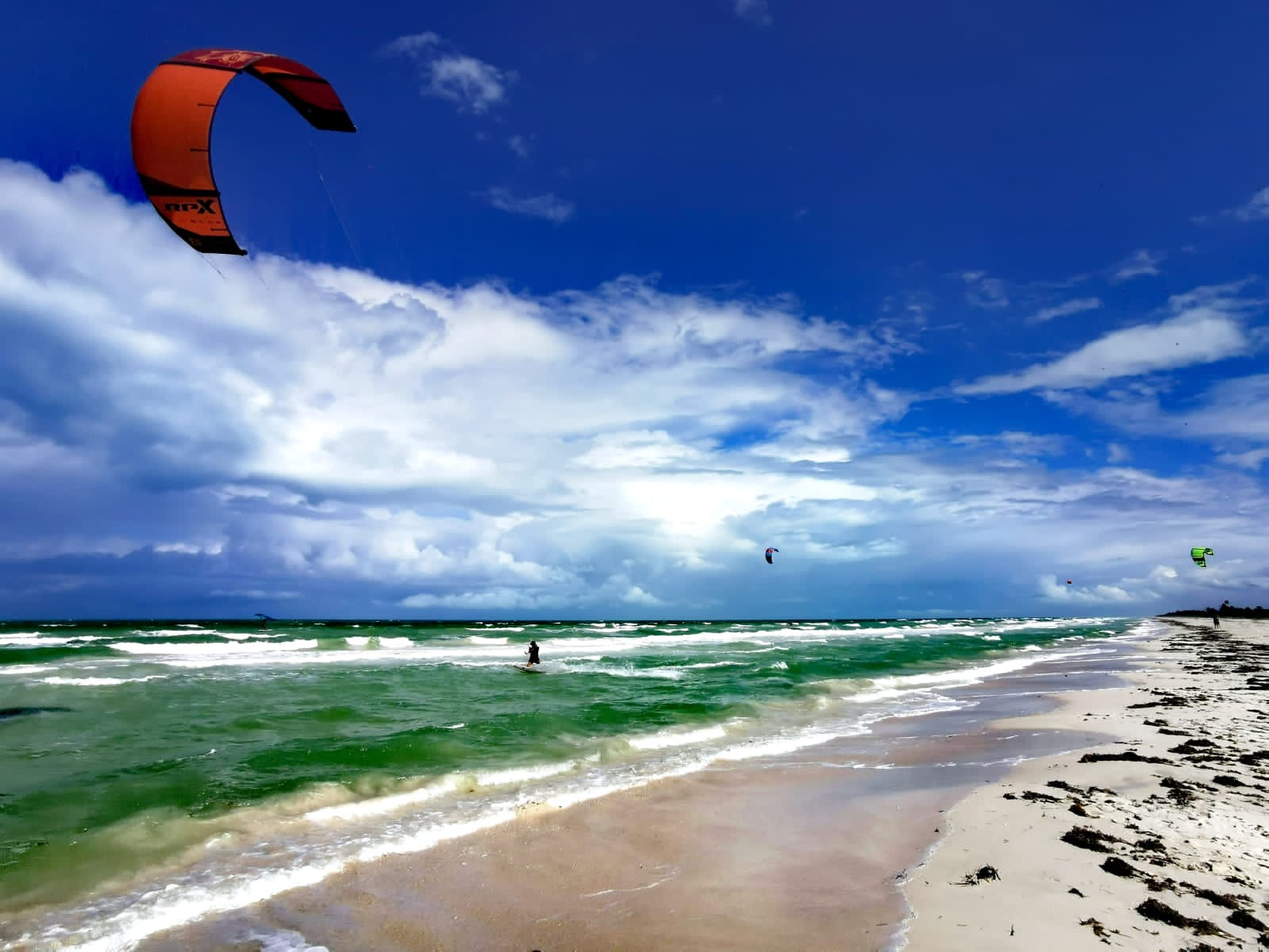 Kite beach el cuyo yucatan